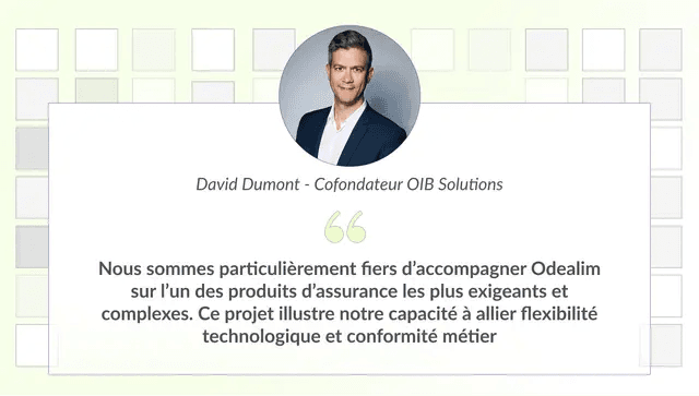 David Dumont - Cofondateur OIB Solutions