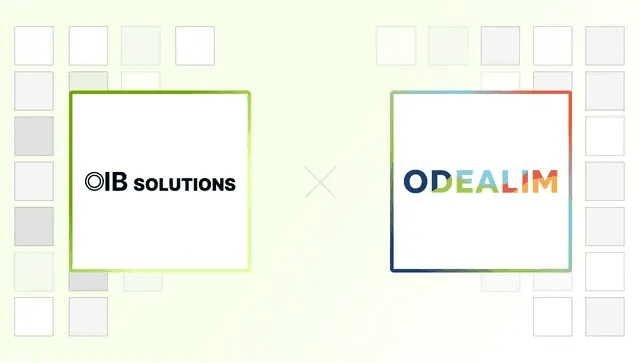 Partenariat OIB Solutions et Odealim