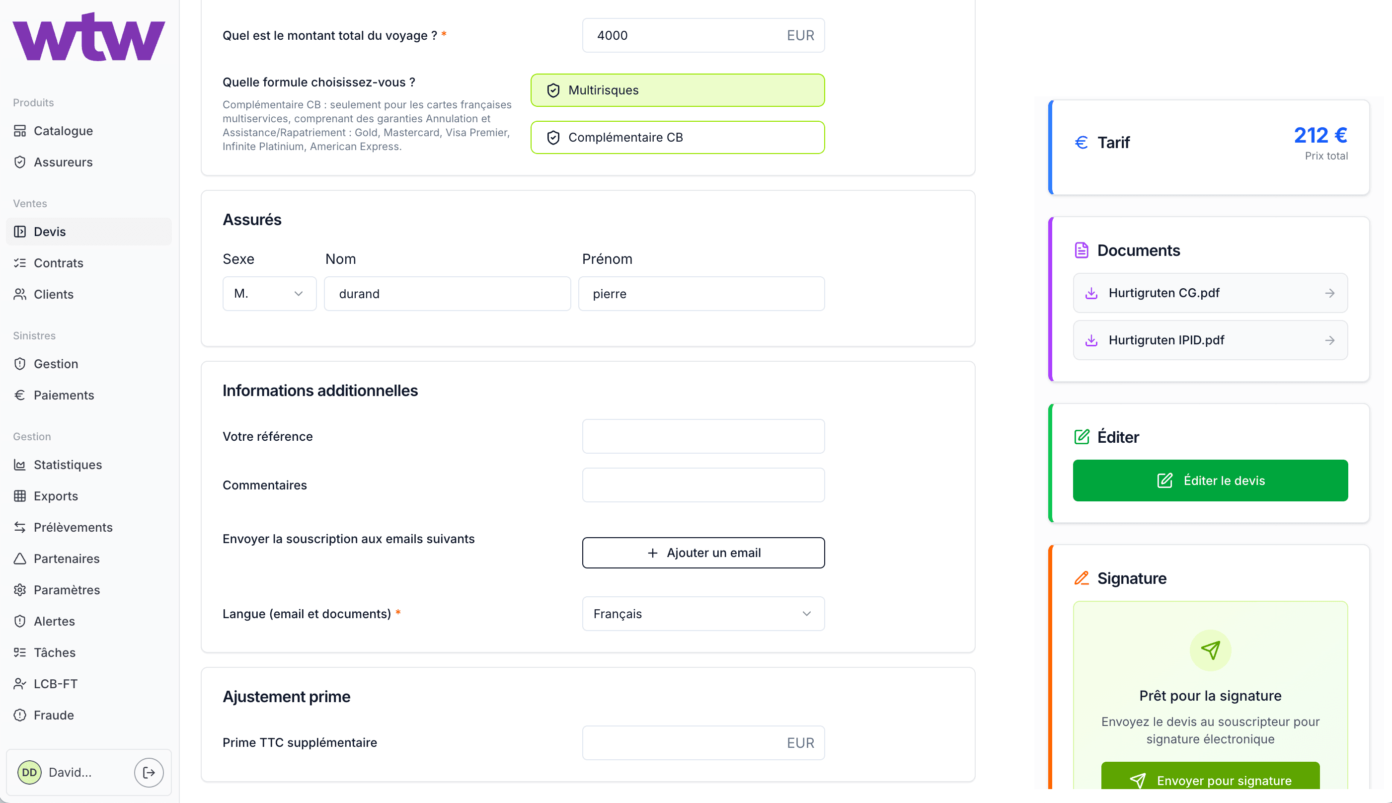 wtw et oib solutions