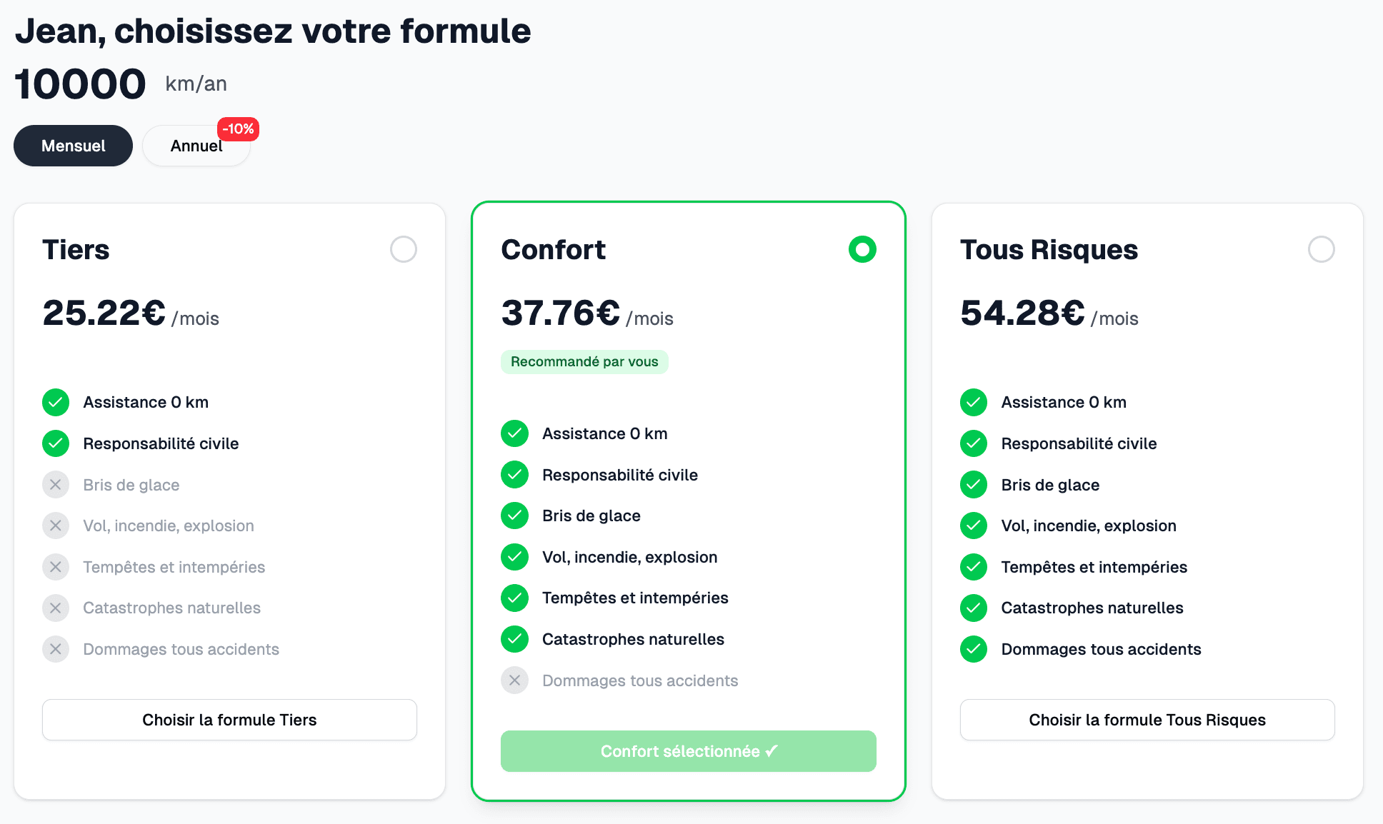 tarificateur assurance